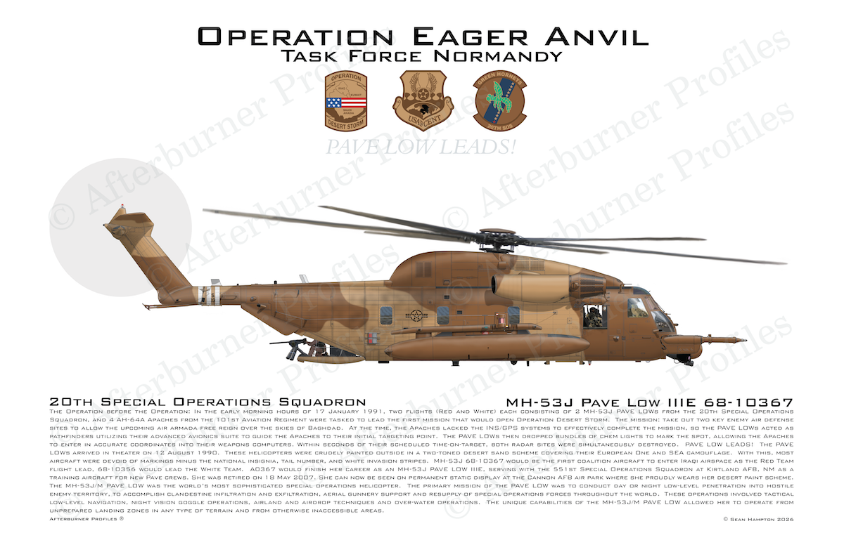Operation Desert Storm MH-53J