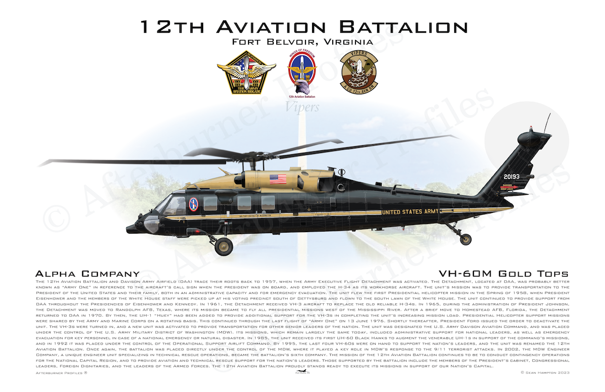 A Co 12 Avn Bn VH-60M