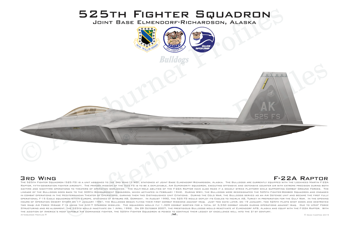 525 FS F-22A