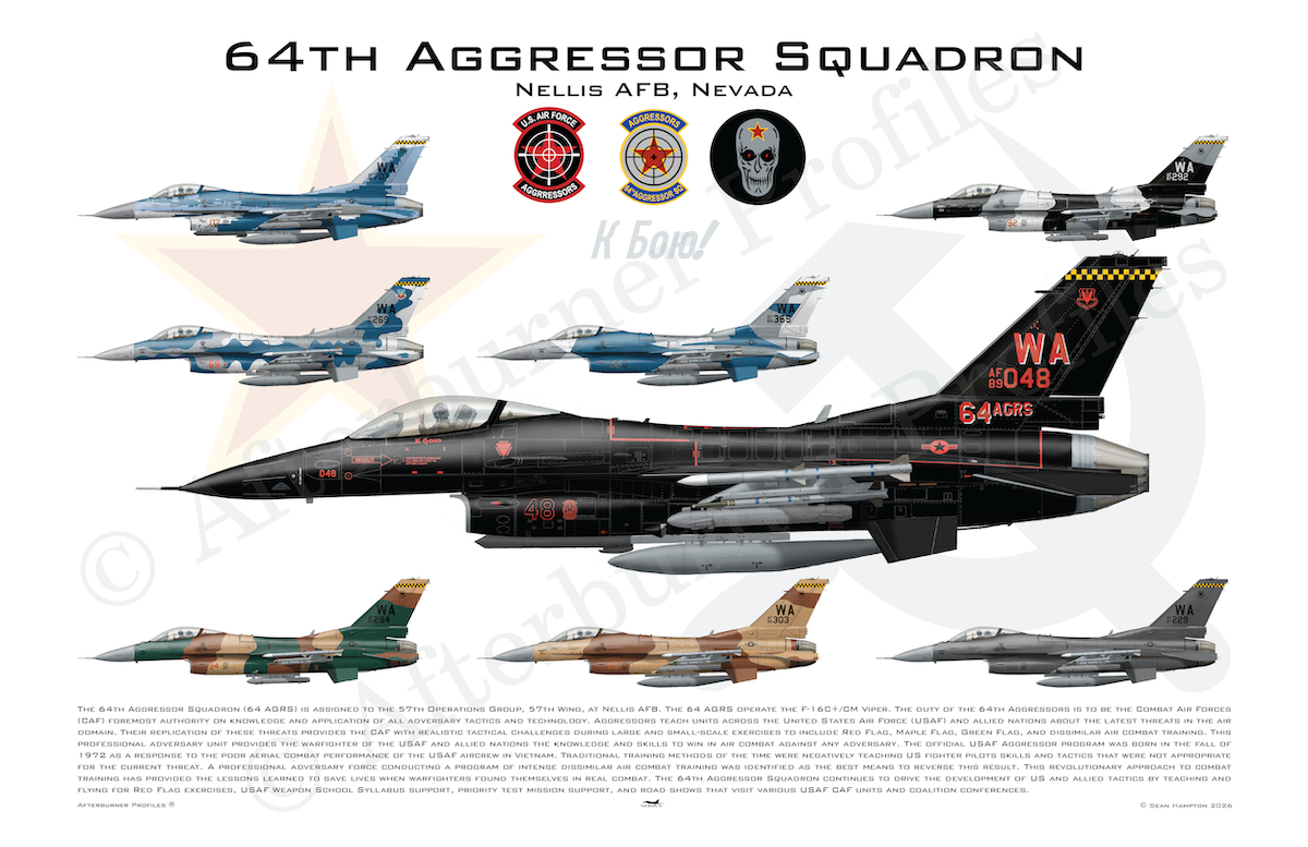 64 AGRS F-16CM
