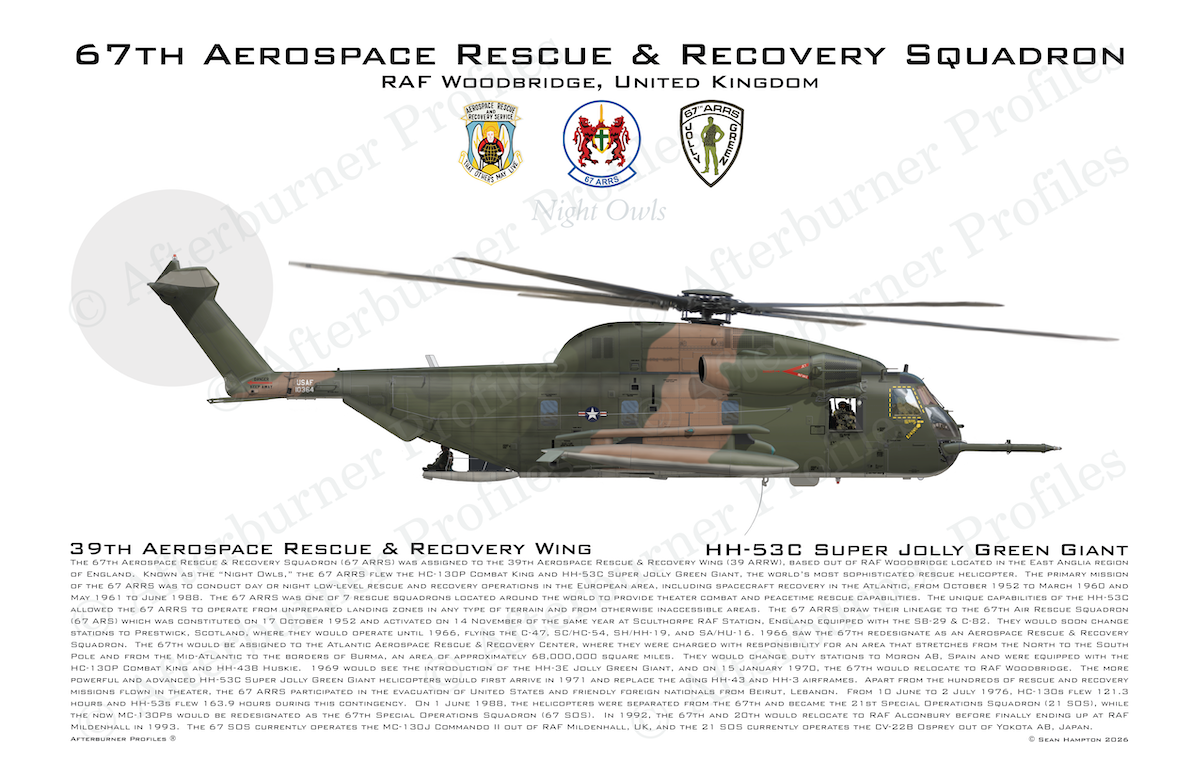 67 ARRS HH-53C SEA