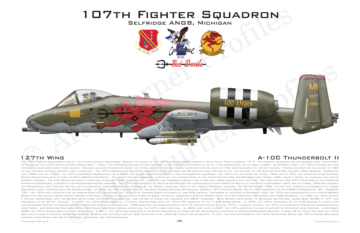 107 FS Heritage A-10C