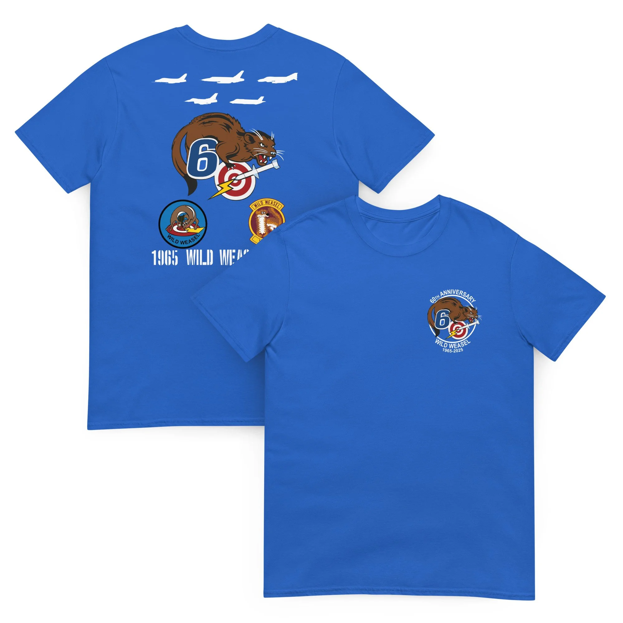Wild Weasels 60th Anniversary Short-Sleeve Unisex T-Shirt