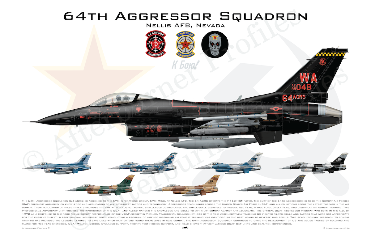 64 AGRS F-16CM Wraith