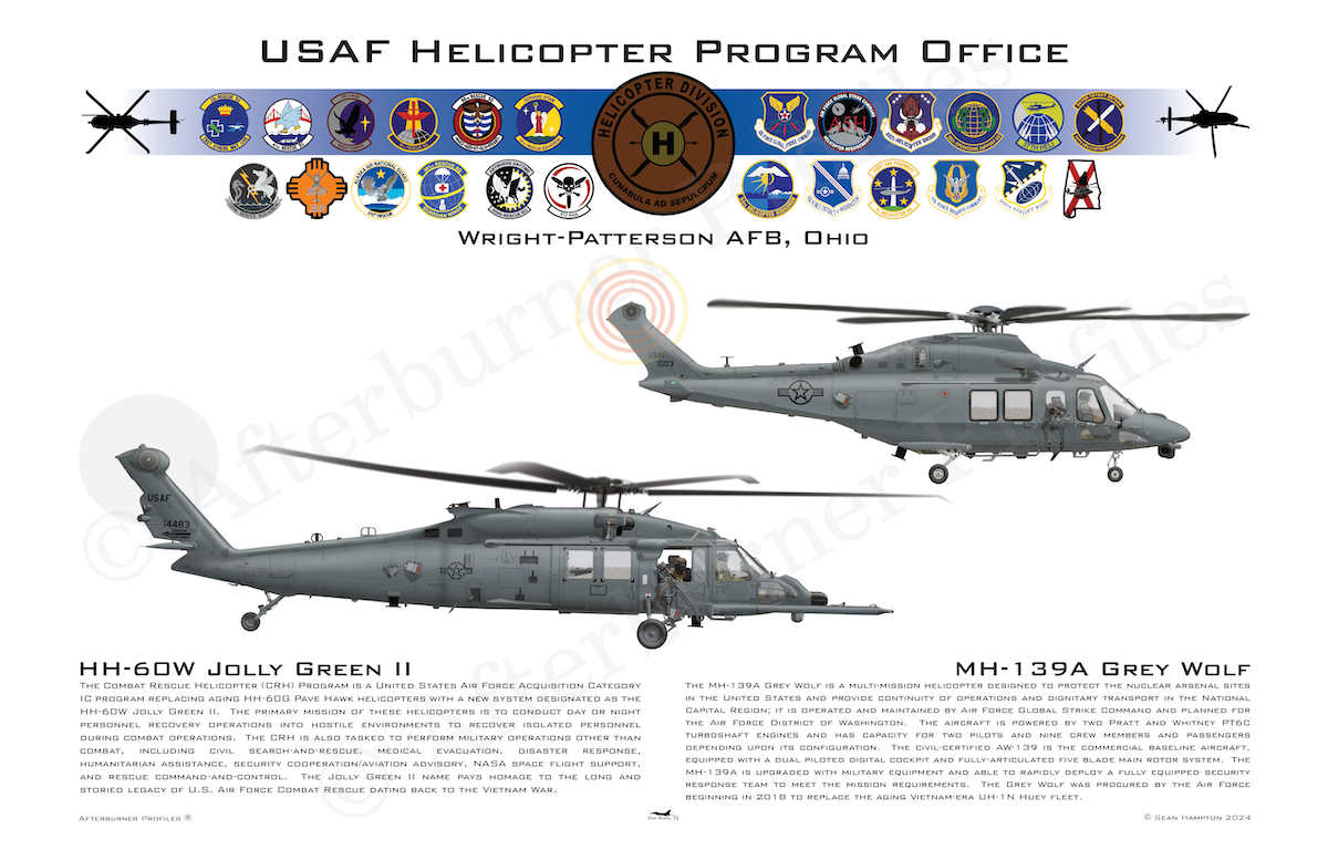 USAF HPO Dual HH-60W MH-139