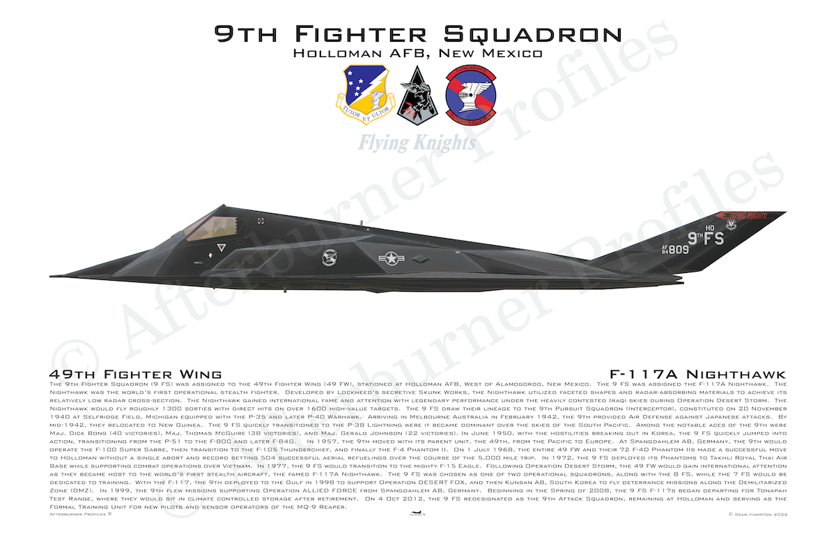 9 FS F-117A