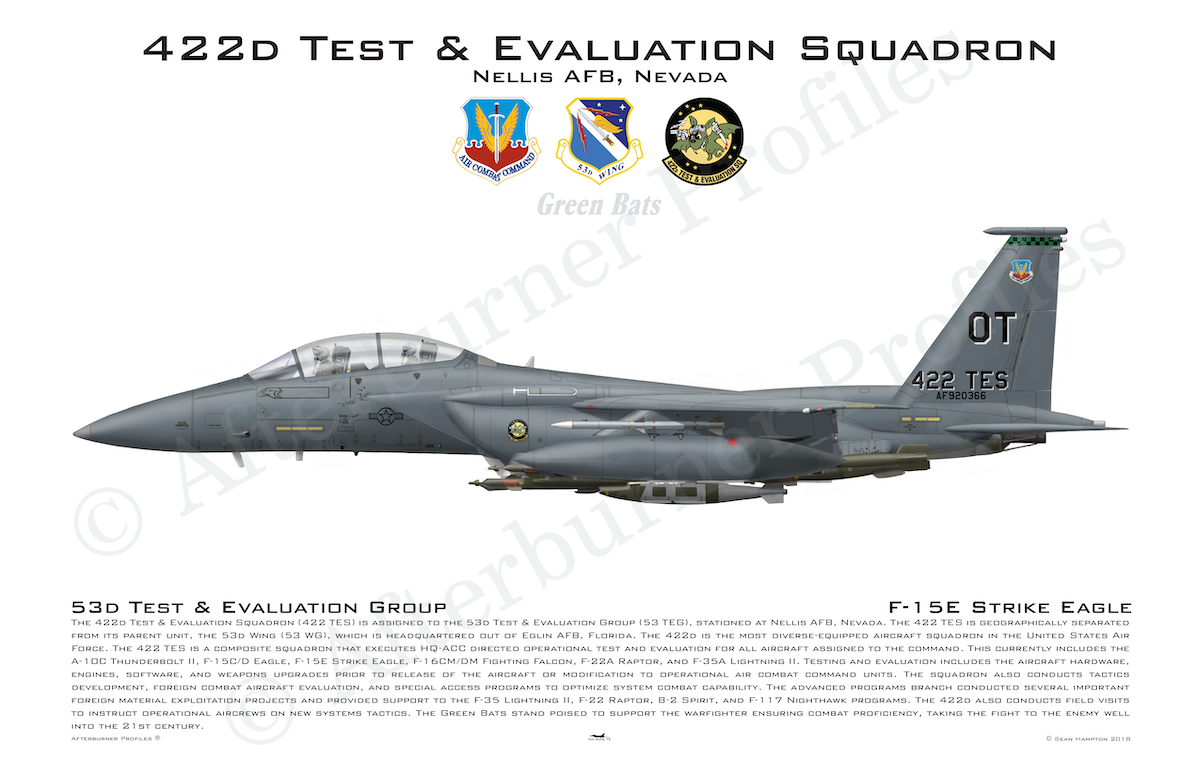 422 TES F-15E
