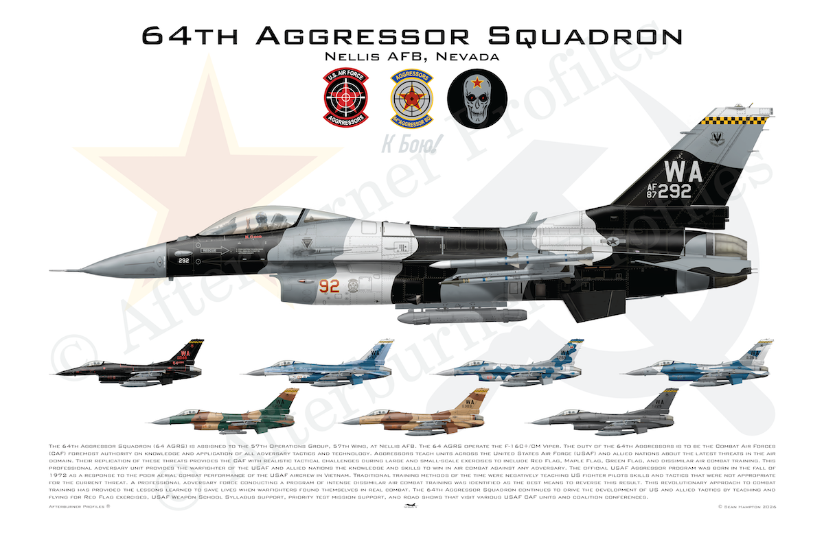 64 AGRS F-16C+ Arctic
