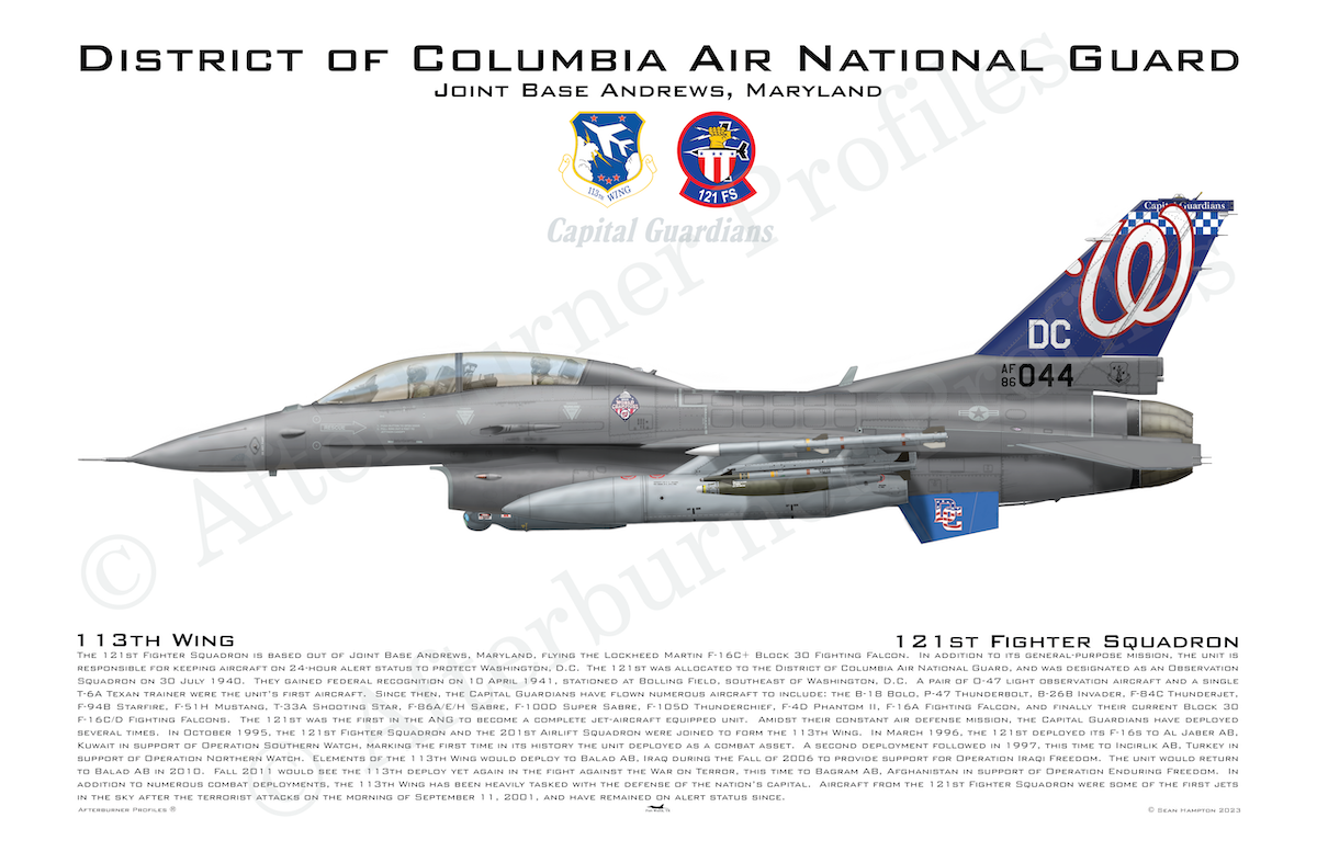 121 FS Nationals F-16D+