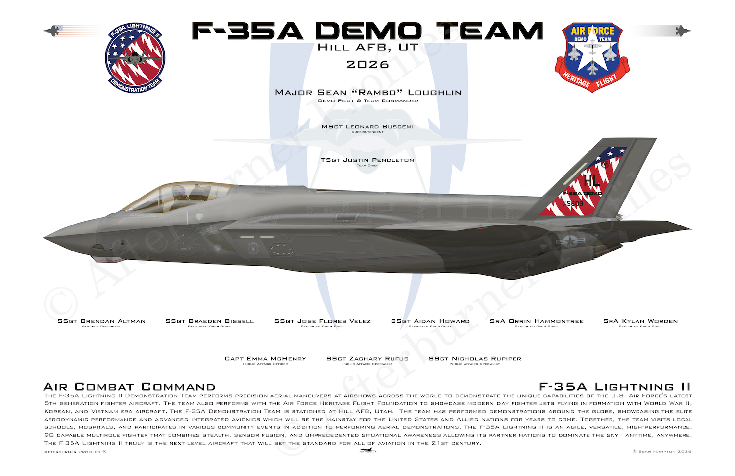 F-35A Demo Team Rambo 2026