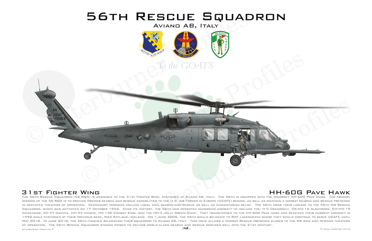 56 RQS HH-60G Aviano