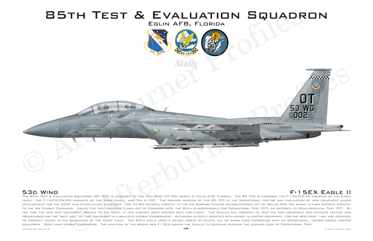 85 TES F-15EX