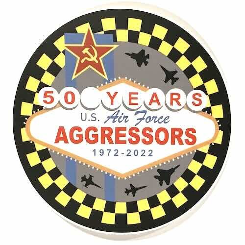 USAF Aggressors 50th Anniversary Zap