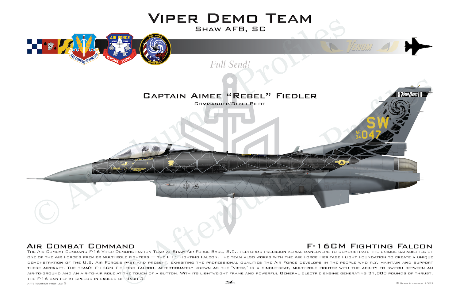 F-16 Viper Demo Team Rebel