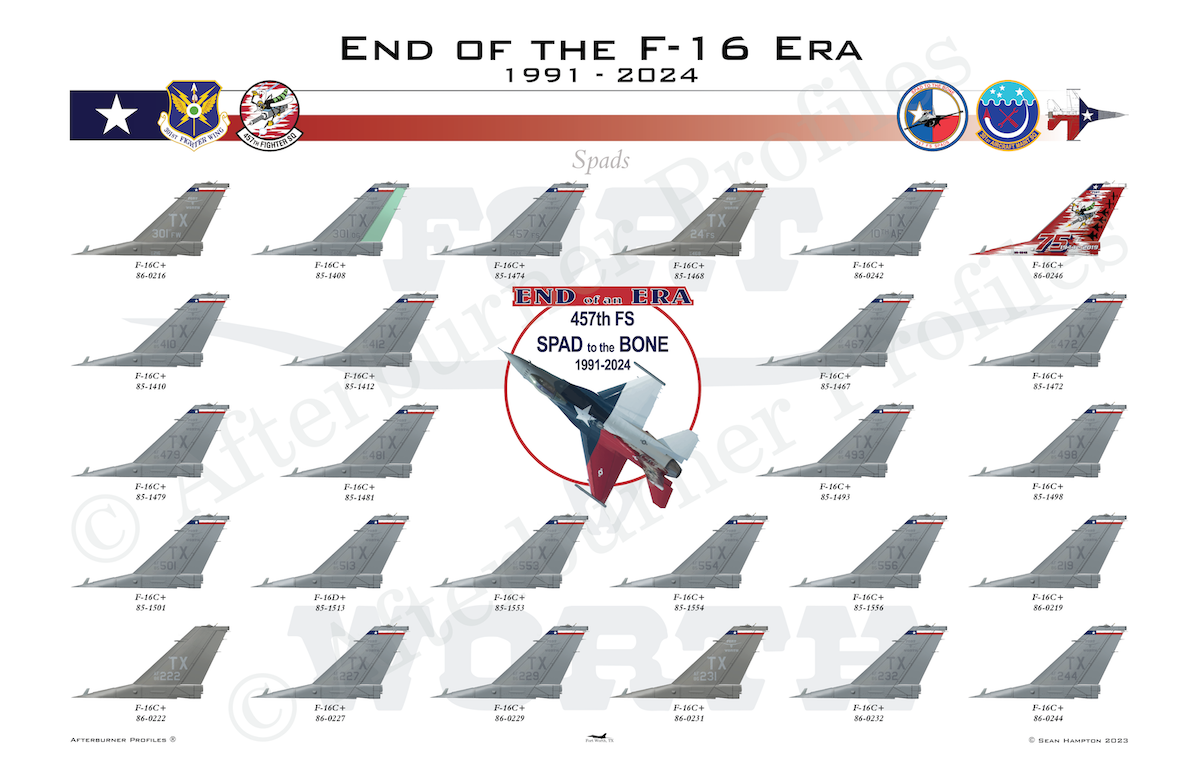 457 FS End of Era Tails F-16C+