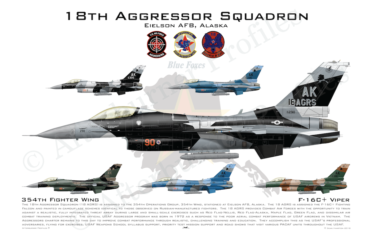 18 AGRS F-16C+