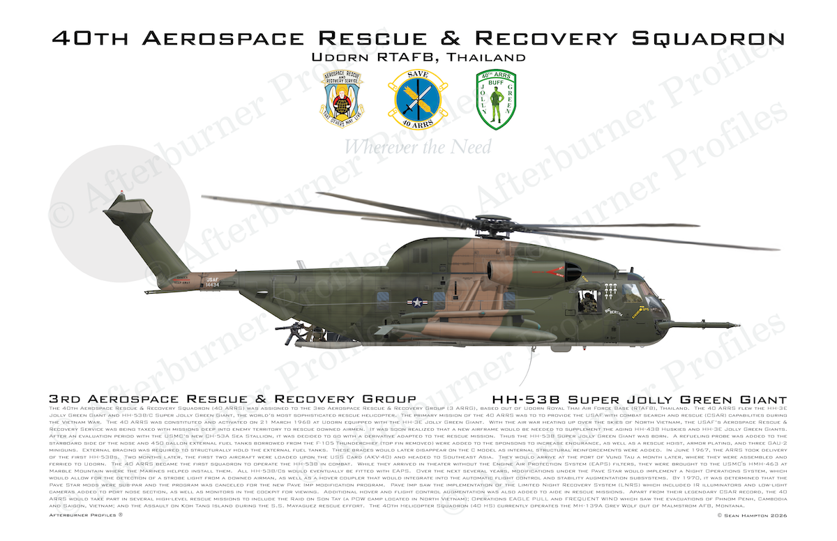 40 ARRS HH-53B Vietnam