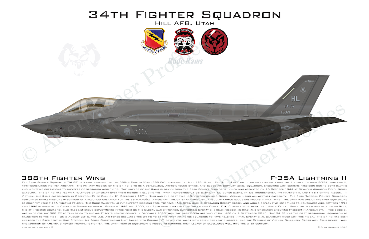 34 FS F-35A