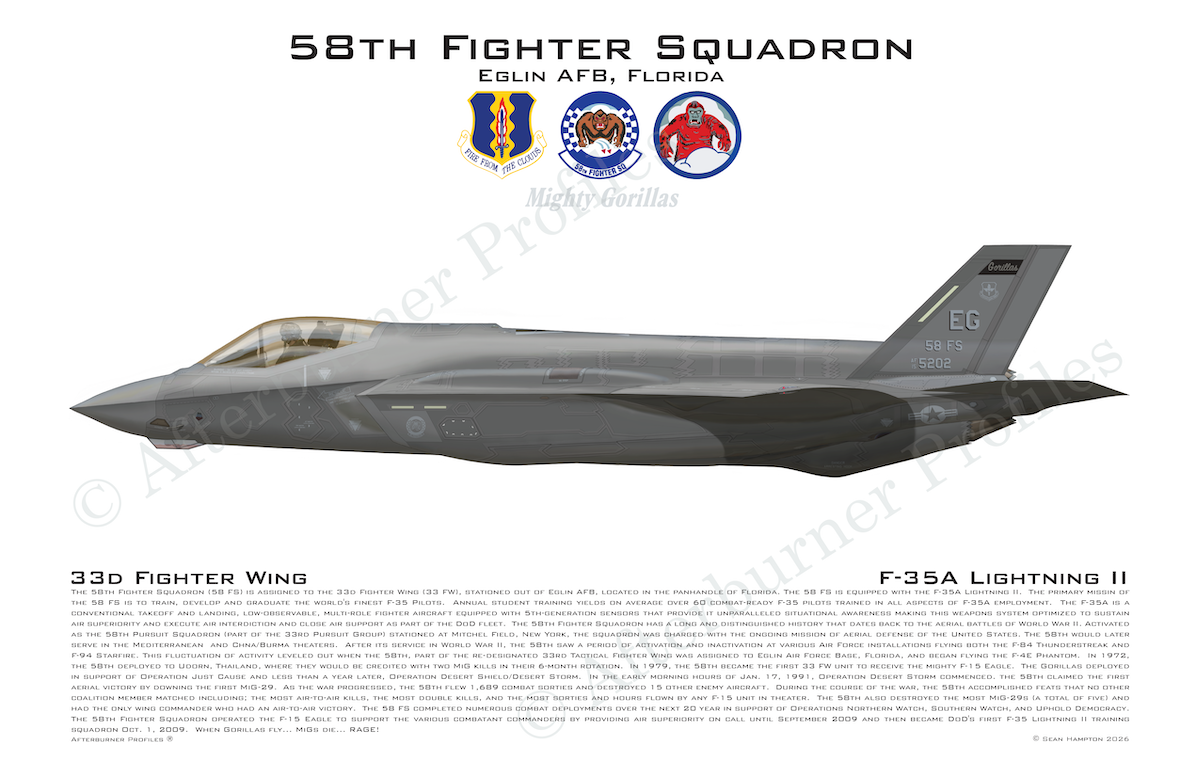 58 FS F-35A