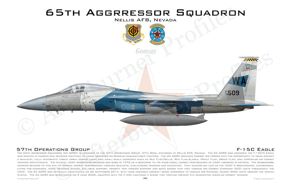 65 AGRS Splinter F-15C