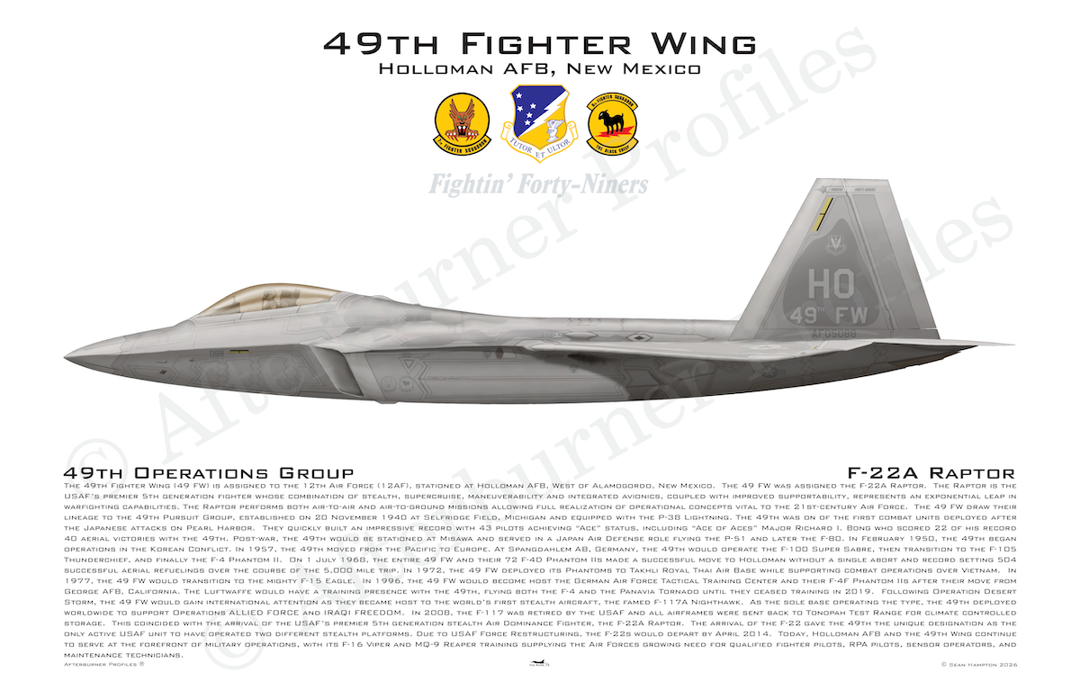 49 FW F-22A