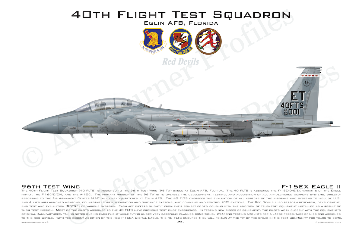 40 FLTS F-15EX