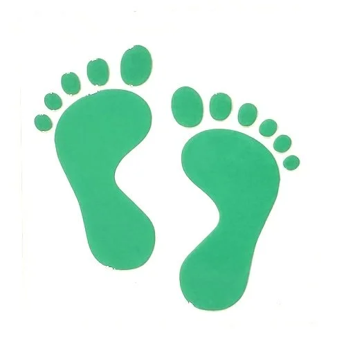 USAF Rescue Green Feet 5-6 Toes