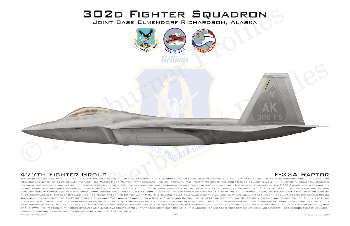 302 FS F-22A