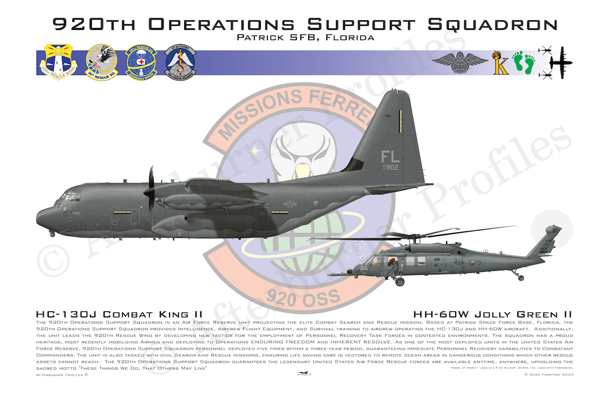 920 OSS HC-130J & HH-60W