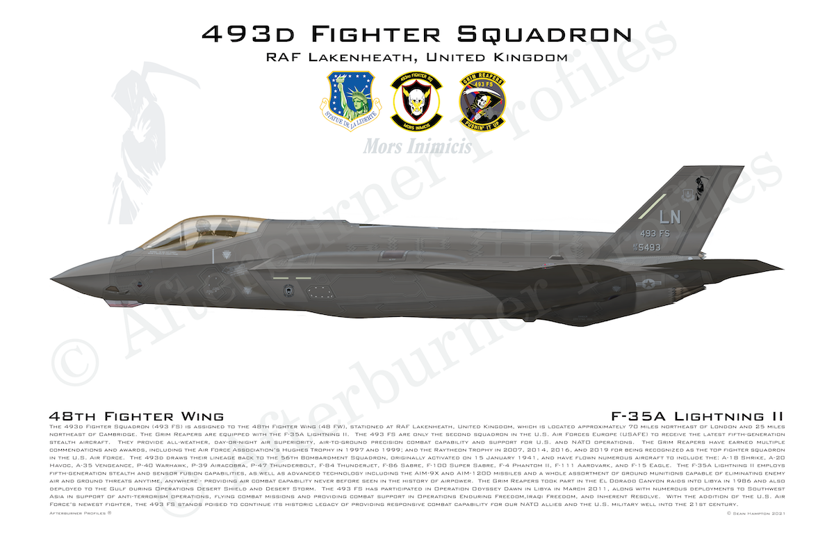 493 FS F-35A