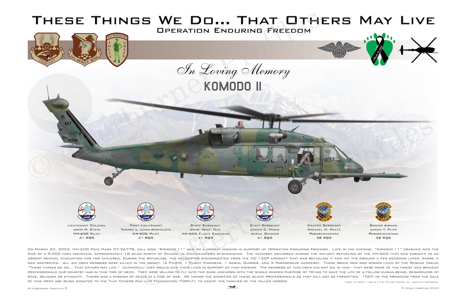 Komodo 11 Memorial Print