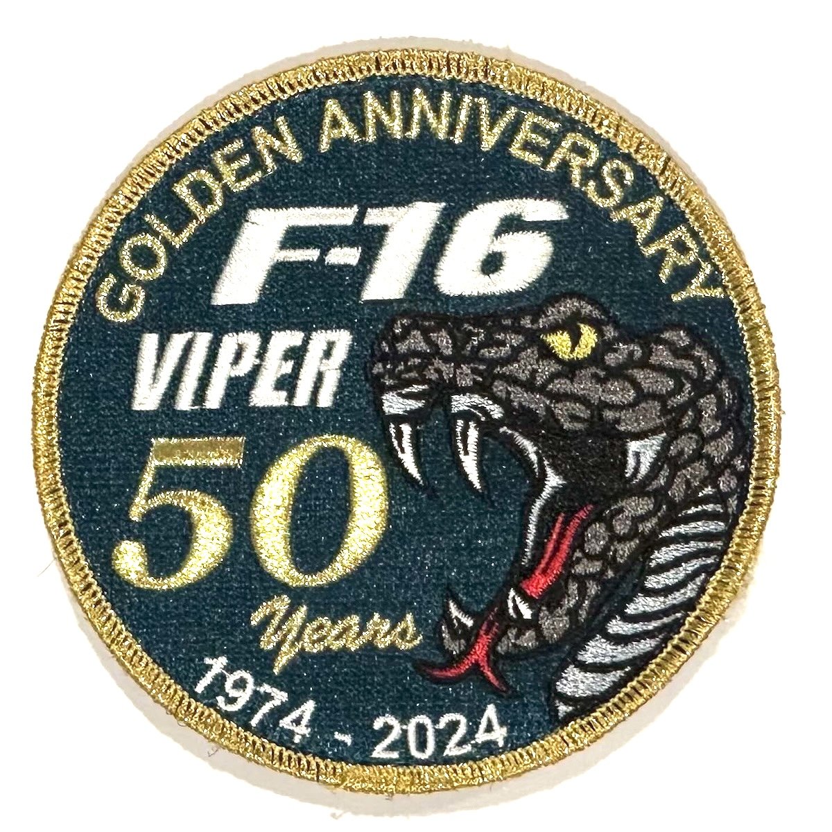 F-16 Viper 50 Years Patch