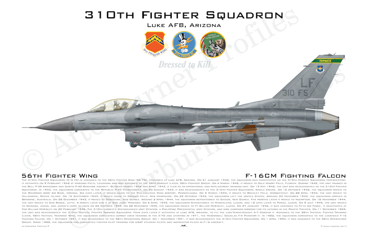 310 FS F-16CM