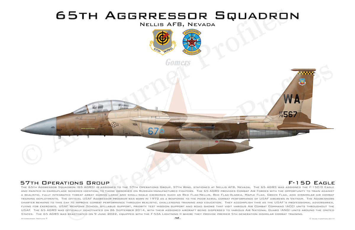 65 AGRS Desert Flanker F-15D
