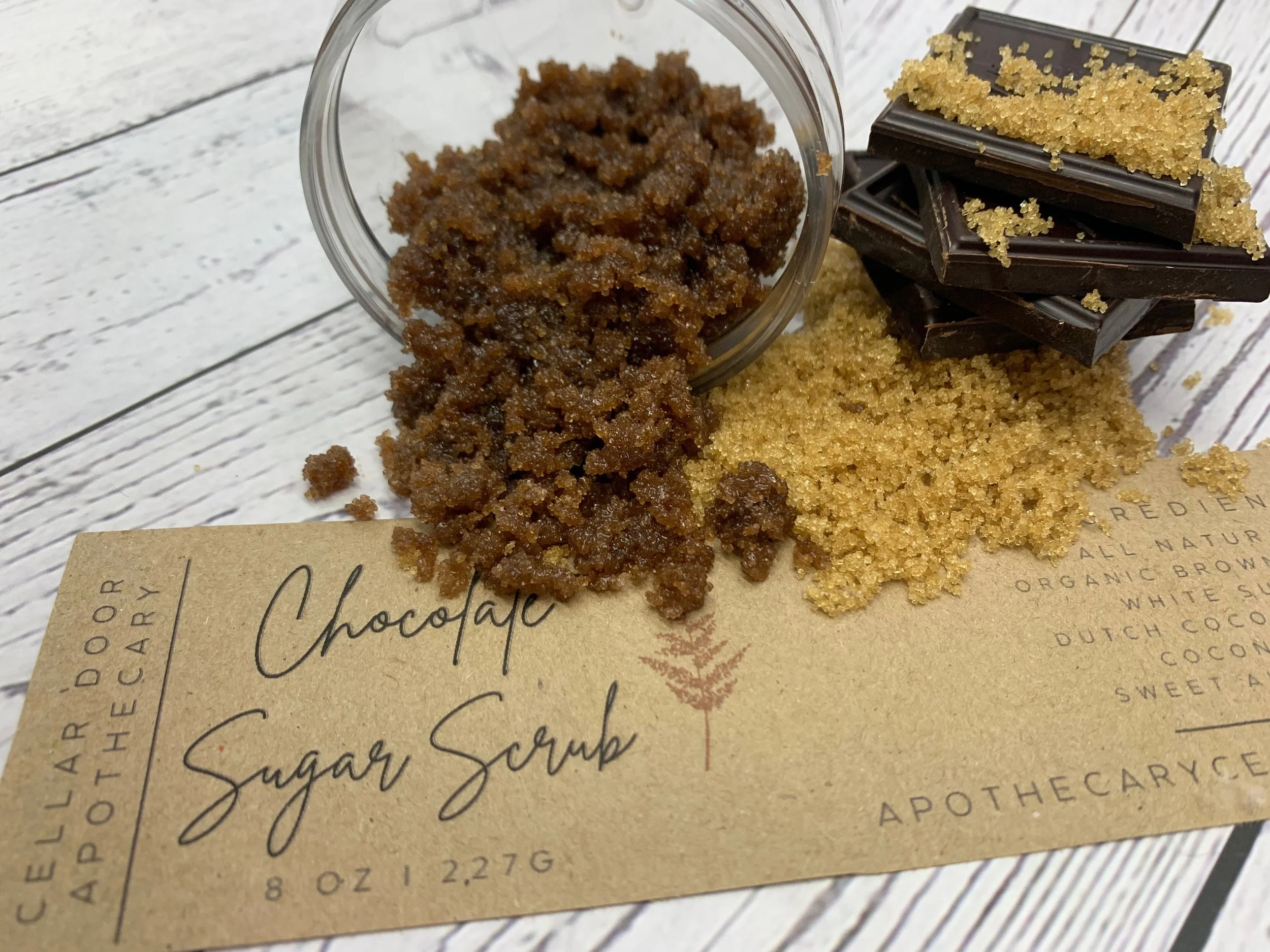 Chocolate Sugar Scrub (8oz)