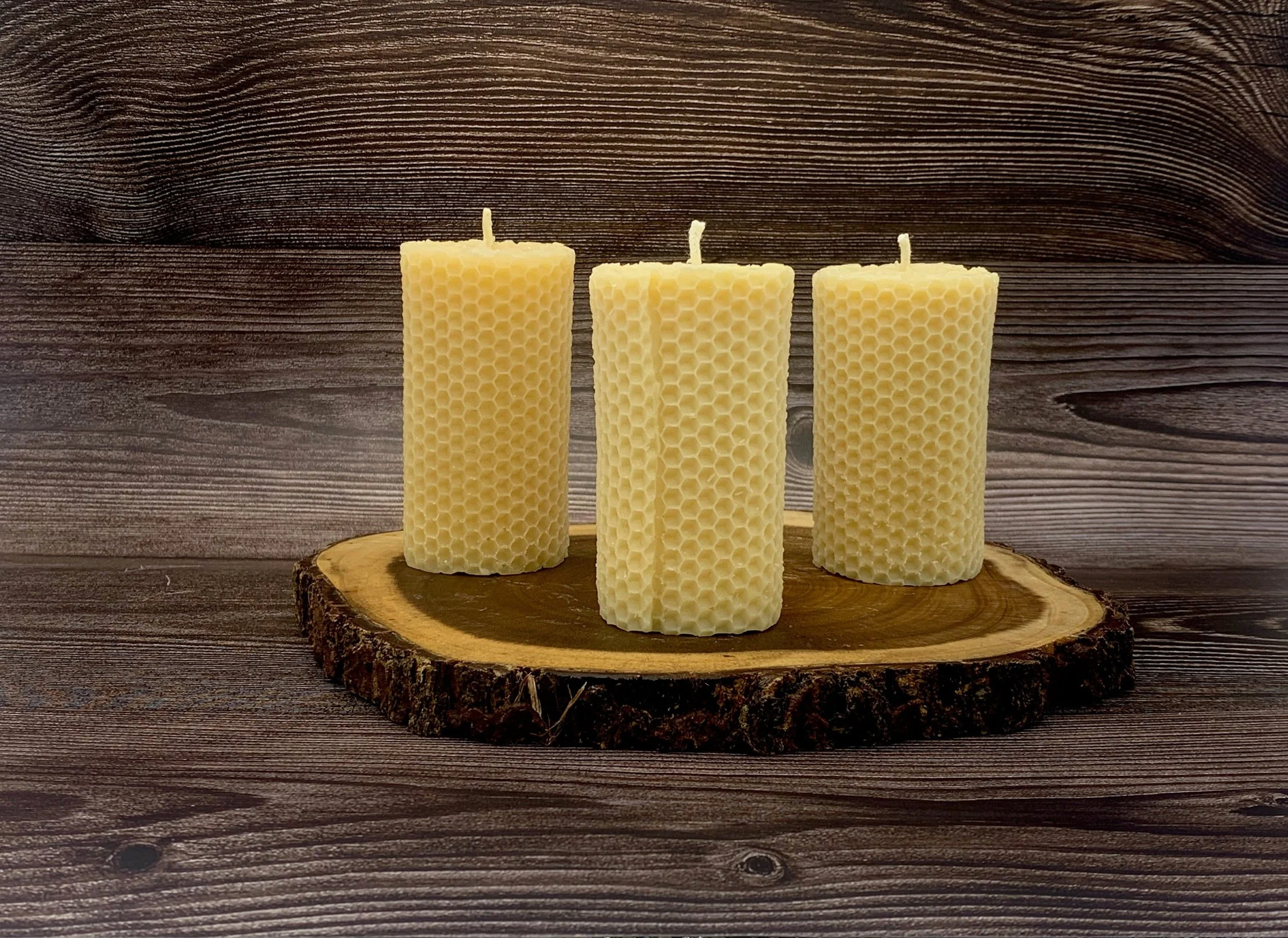 Rolled Pillar Candle