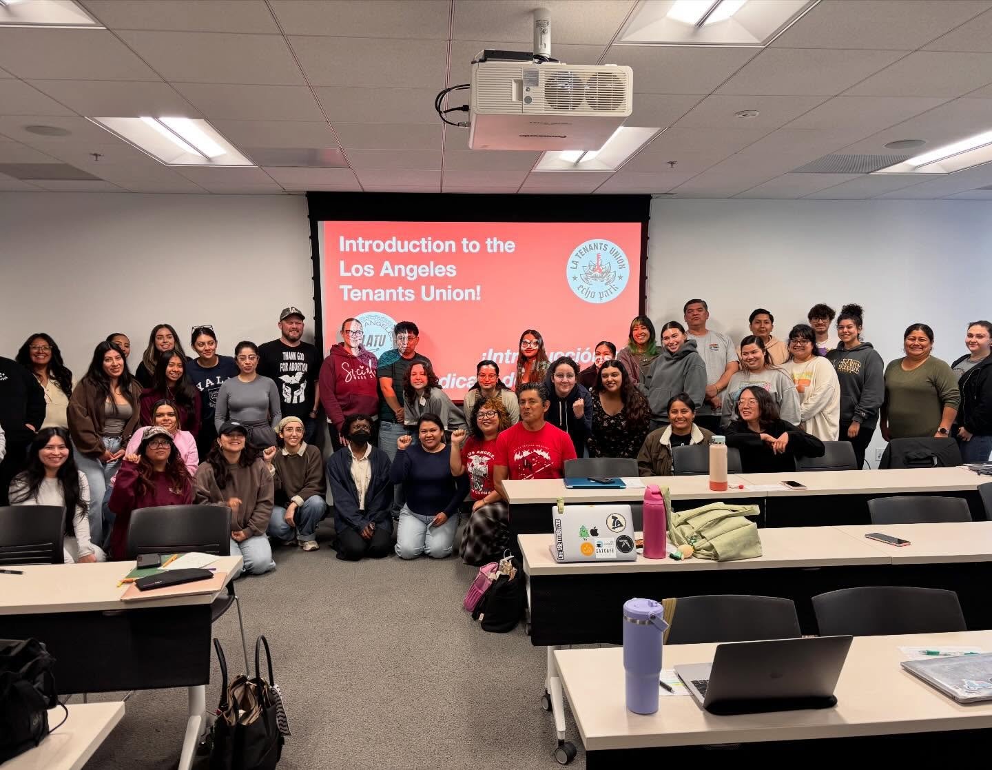 When our @calstatela ASP MSW advanced policy analysis and practice class meets @latenants thank you for the amazing work that you do!