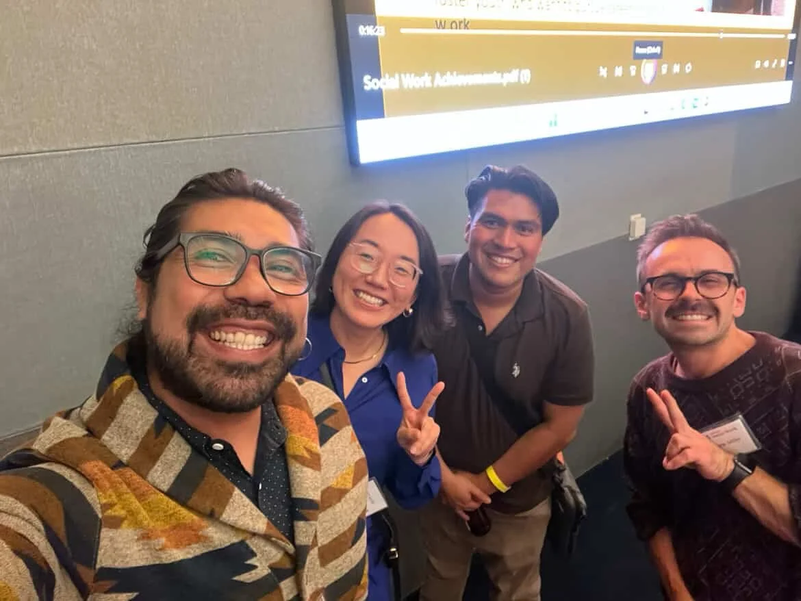 At our very first School of Social Work alumni event! Thankful for those who have gone before us @calstatela