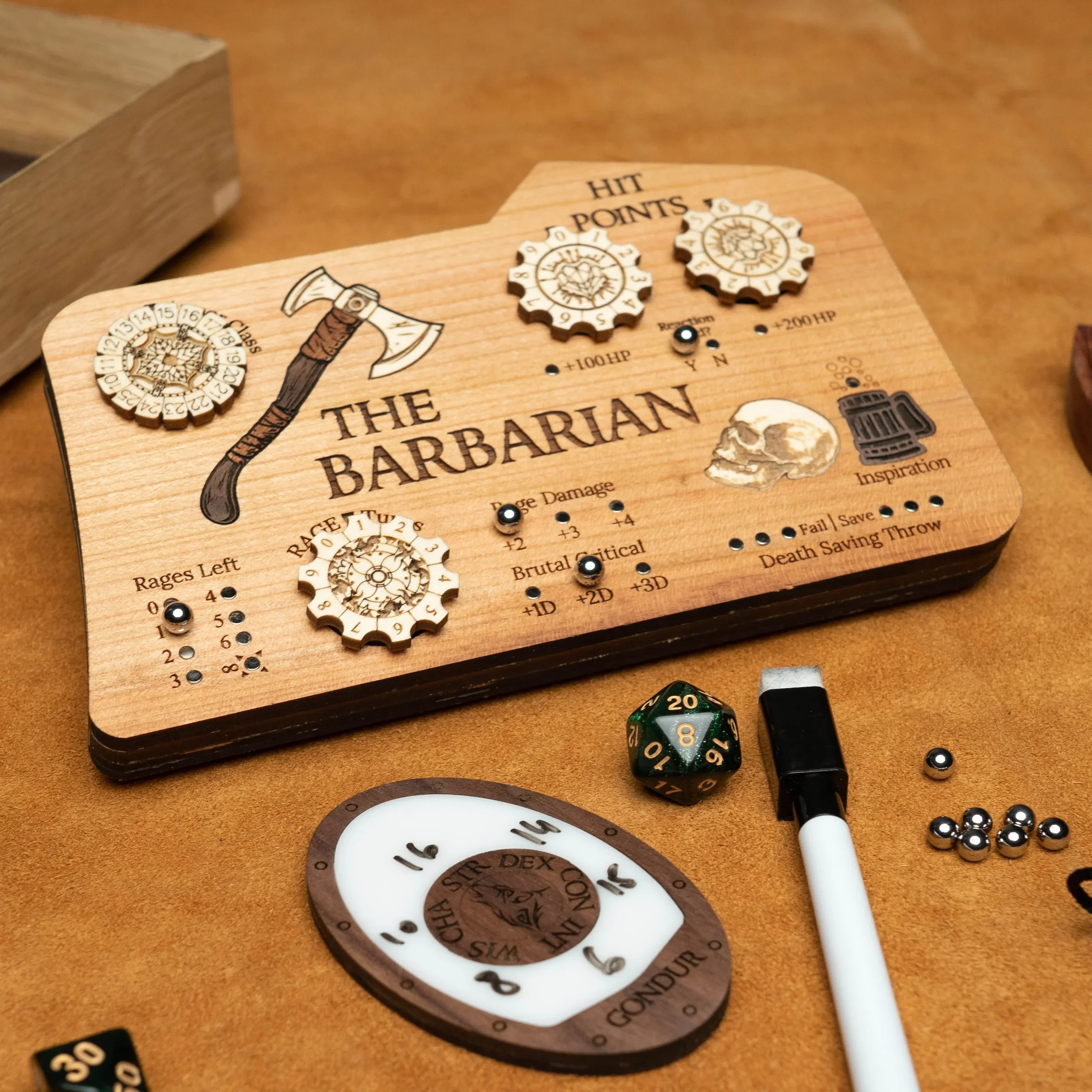 Character Tracker – Barbarian