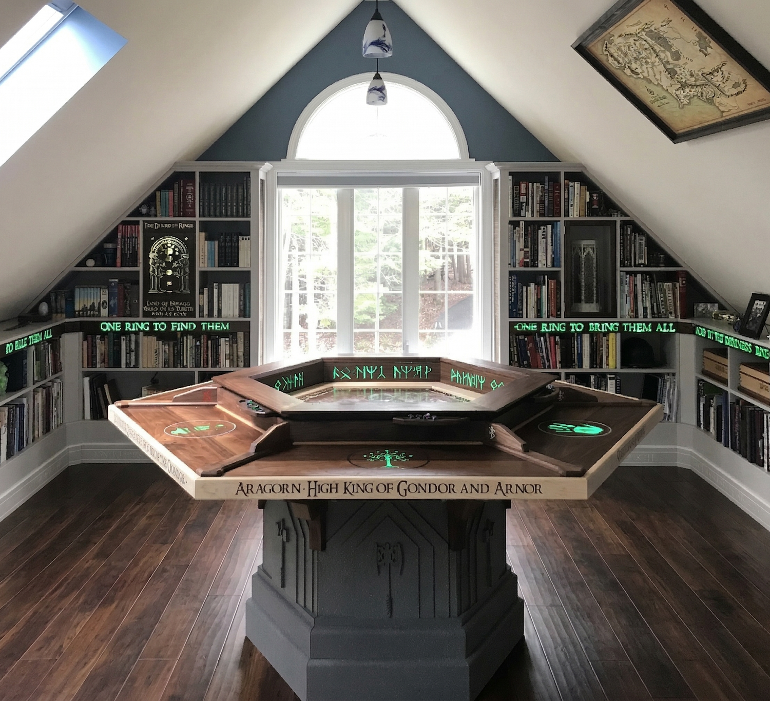 Guild Table Paladin Woodworking — Premium TTRPG Gaming Tables