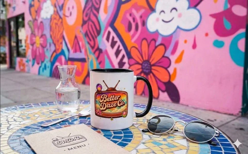 Better Daze Co. Mug with Color Inside