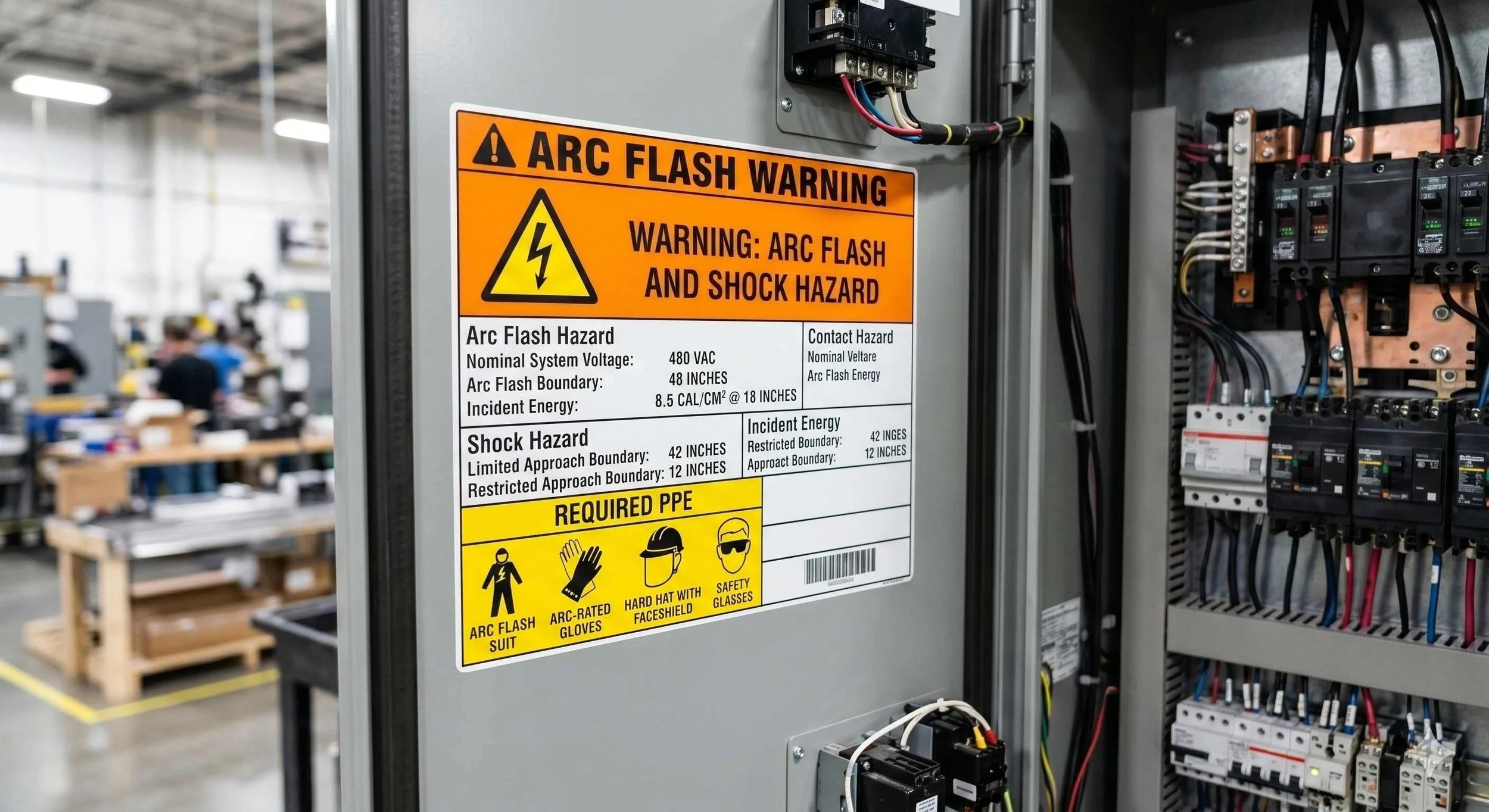 Arc Flash Safety Label Northstar Byways LLC