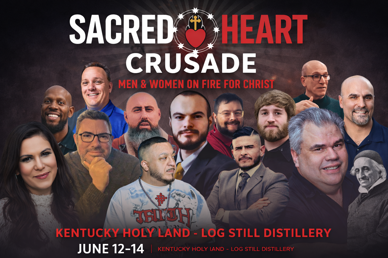 SACRED HEART CRUSADE ✝️🔥MEN &amp; WOMEN ON FIRE FOR CHRIST