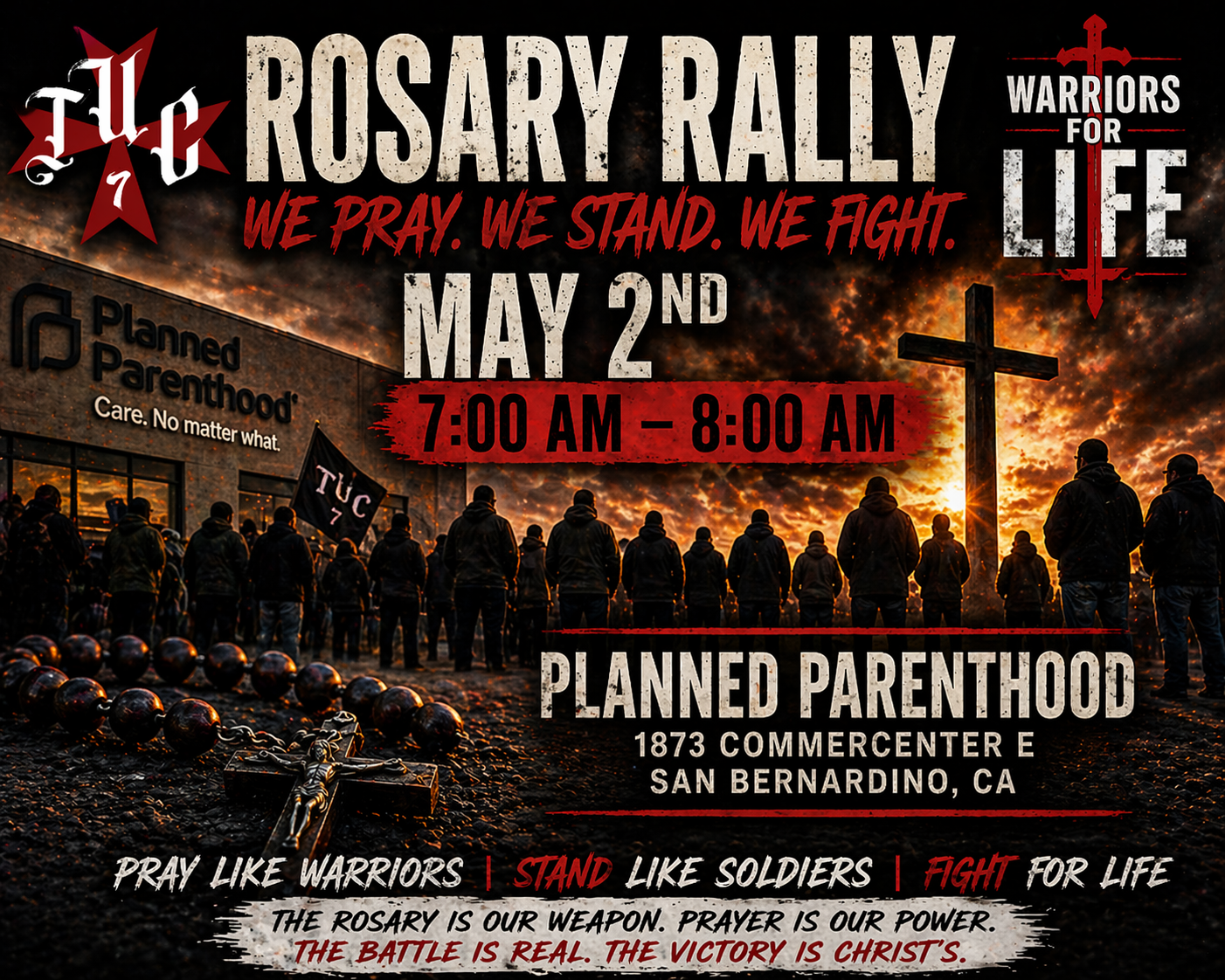 Rosary rally take it the streets 