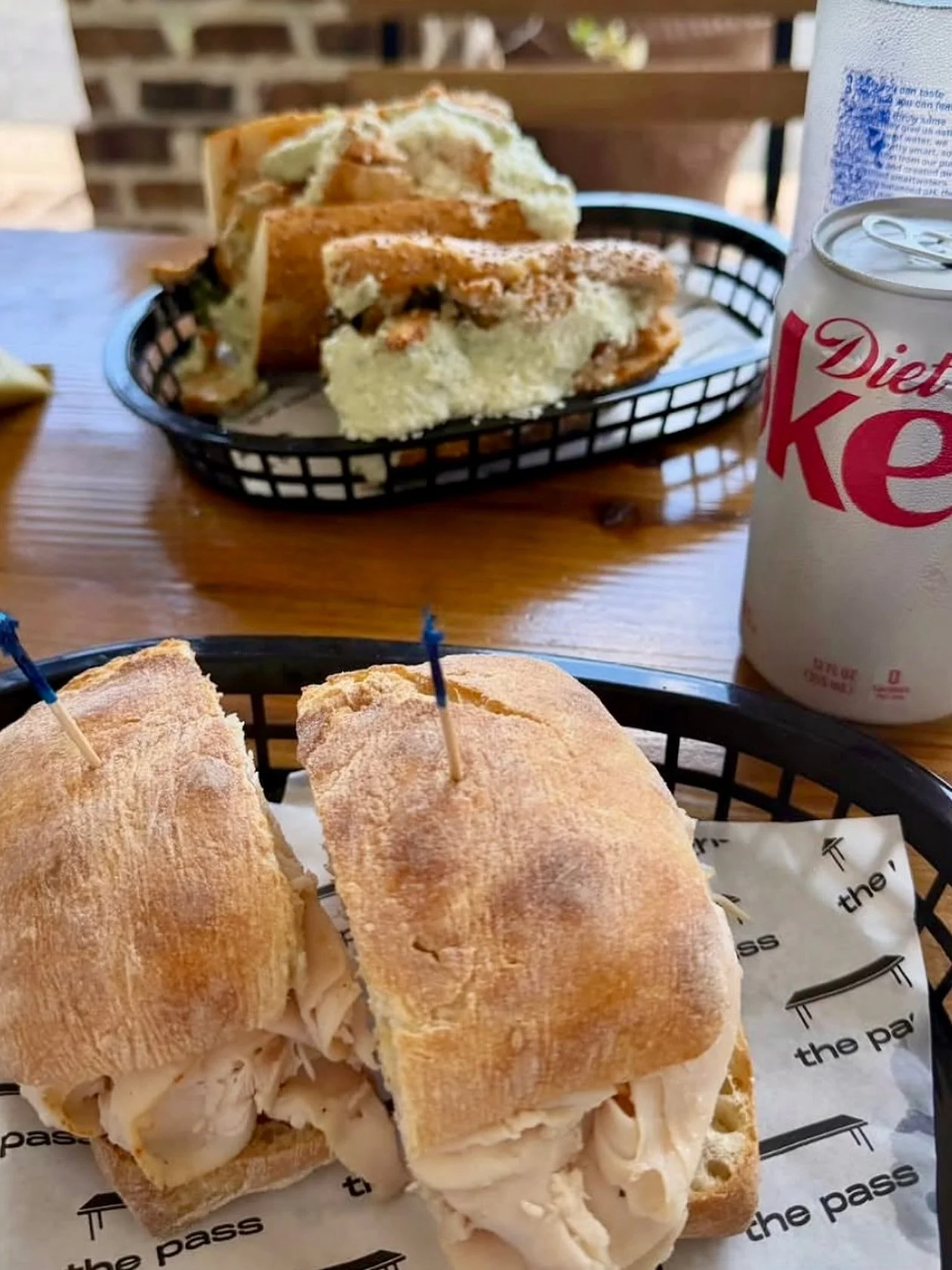 Couples Therapy at The Pass ➡️ Sharing sandwiches instead of feelings 🥪

It&rsquo;s a beautiful thing, really&hellip; Particularly effective with an Americano and a Ranch Jawn 👀

Accepting patients until 3pm in Downtown Charleston and Mount Prosciu