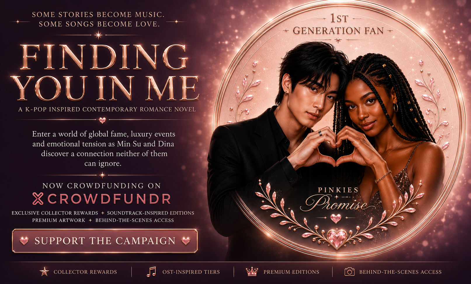 Support the crowdfunding campaign for Finding You in Me by Gaia Thorne