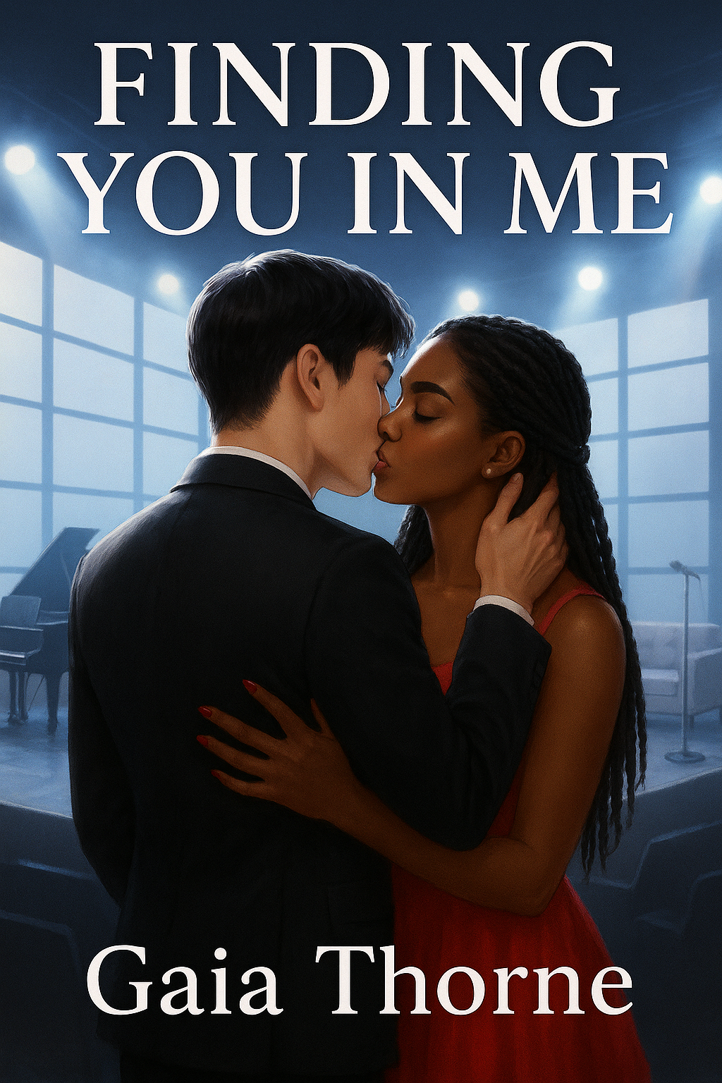 Concept Cover:  Finding You in Me by Gaia Thorne