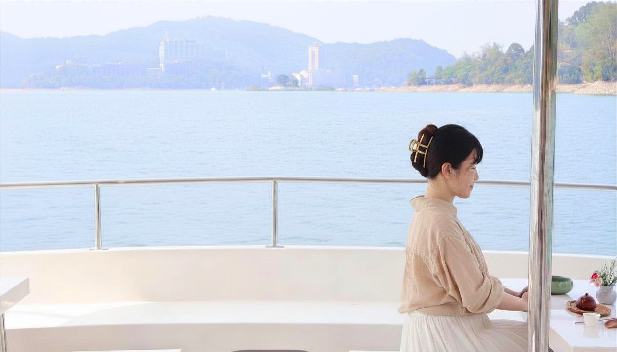 Sun Moon Lake・Tea Party on e-Boat