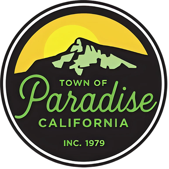 Paradise, CA town logo