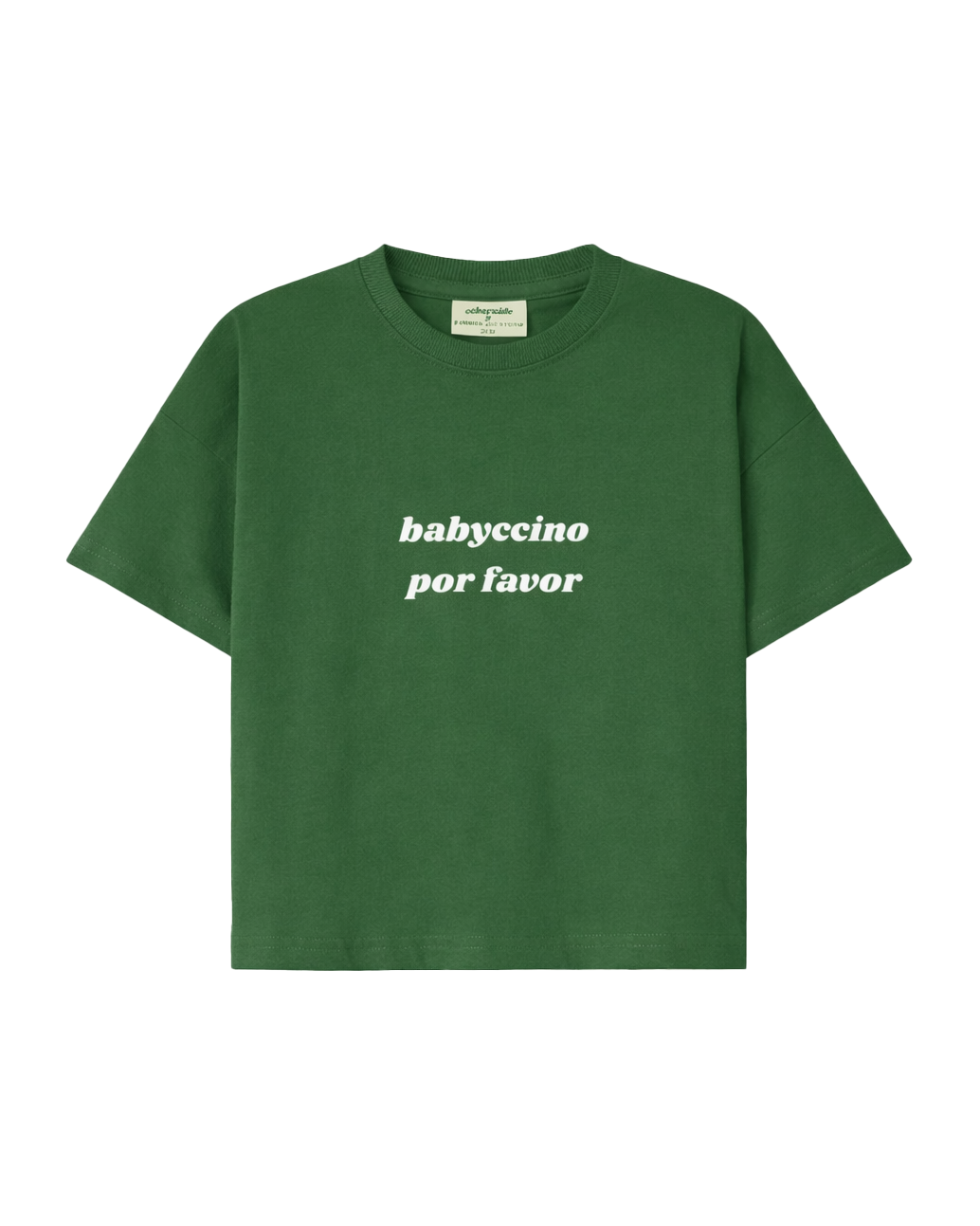 BABYCCINO TEE - GREEN